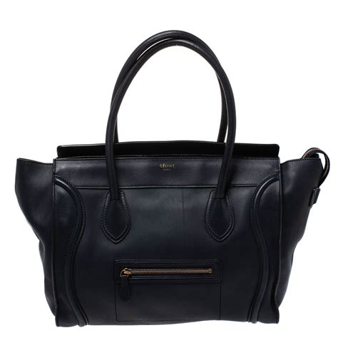 blue celine luggage tote|Celine shoulder luggage tote price.